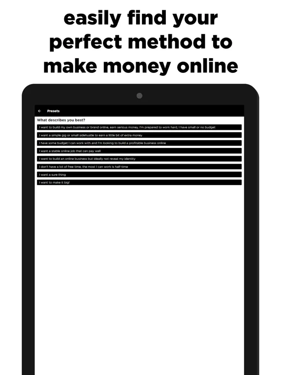 Capturas de pantalla de How To Make Money Online Easy iPad 